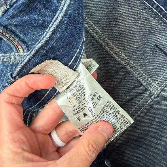 Diesel Gualbon Men's Denim Baggy Distressed Jeans Cinch Waist 33X30(37X28) 0081L - Picture 7 of 16